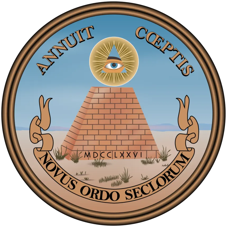 Amerika Birleşik Devletleri (Yükseliş) — Reverse of the Great Seal of the United States.