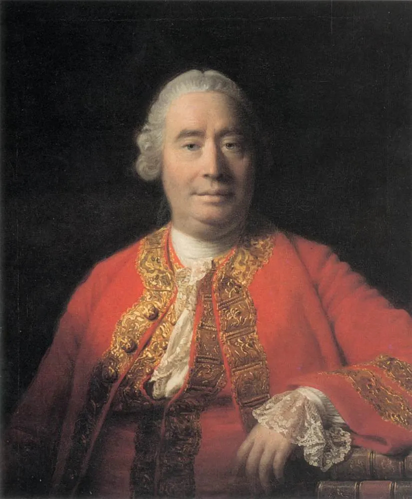 Ampirizm — David Hume, Allan Ramsay, 1766. Tuval üzerine yağlıboya; National Galleries Scotland (PG 1057).