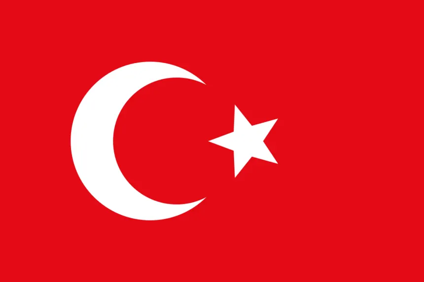 Mustafa Kemal Atatürk — The Ottoman flag and Turkey Republic Flag of 1844–1935. Late Ottoman flag which was made based on the historical documents listed in the Source section. Not