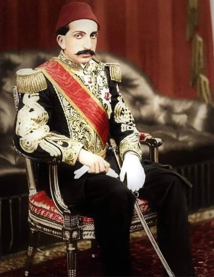 II. Abdülhamid — Şehzade Abdülhamid, henüz tahta çıkmadan önce, 1867 yılında Balmoral Kalesi'nde.