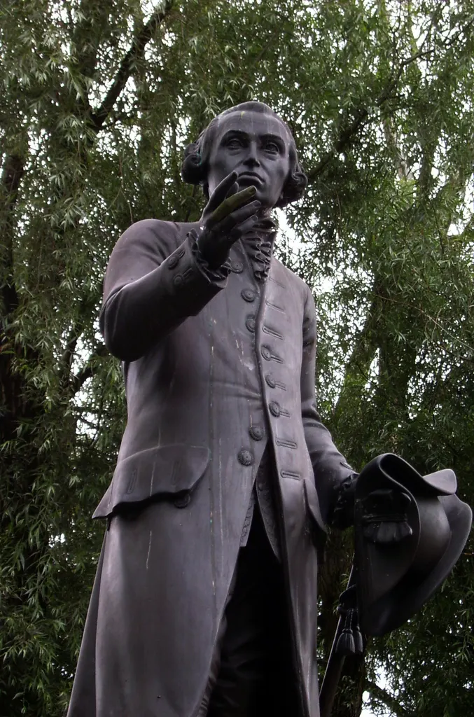 Immanuel Kant — Statue of Immanuel Kant in Kaliningrad State University area, Kaliningrad, Russia. Replica by Harald Haacke of the original sculpture by Christian Daniel Rauch that