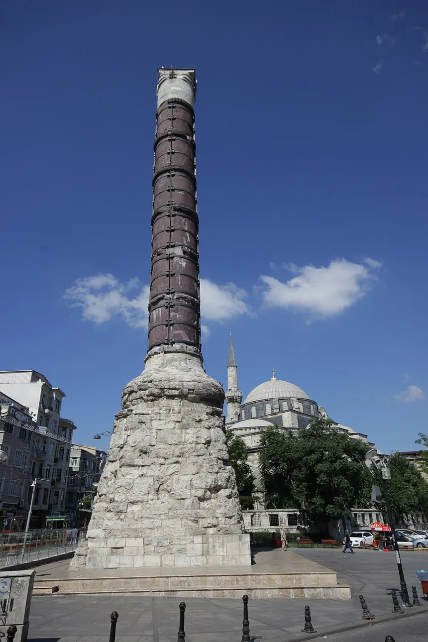 İstanbul — The Column of Constantine seen from south-east.