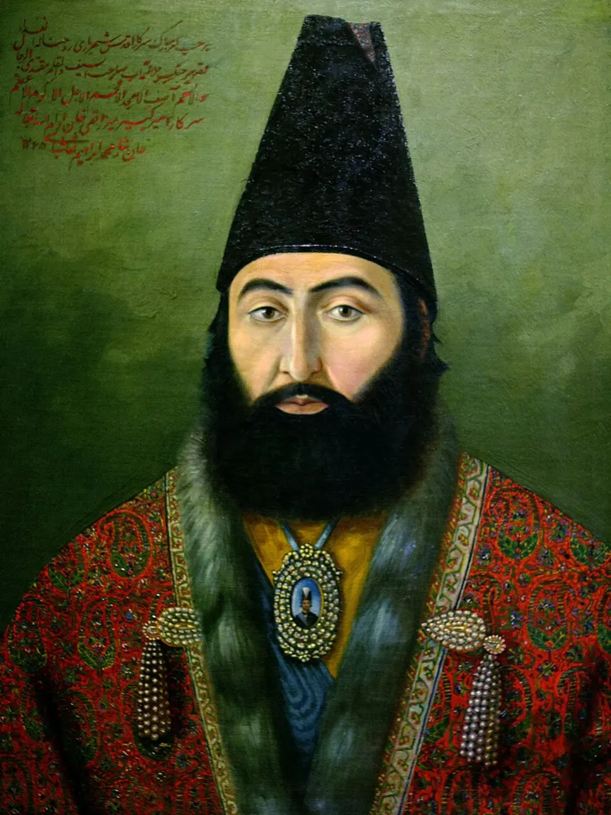 Kaçar Hanedanı (İran) — Emir Kebir (Mirza Taki Han), Nasîrüddin Şah döneminin ıslahatçı sadrazamı.