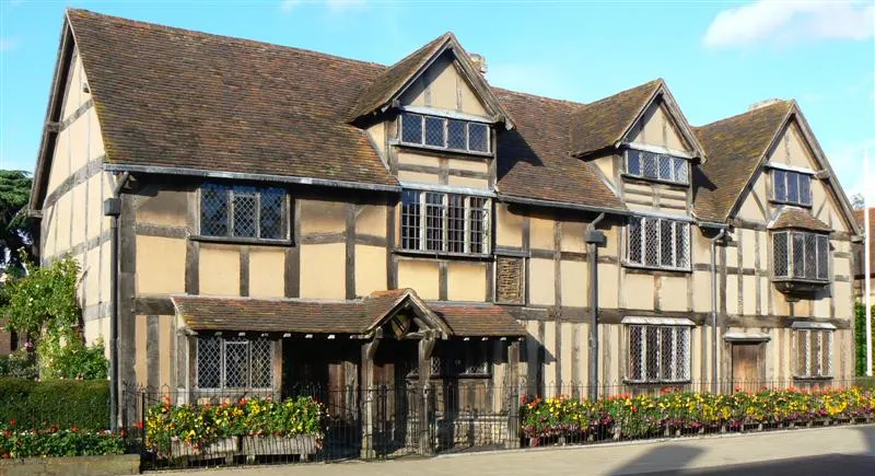 William Shakespeare — Birth place of William Shakespeare, Stratford upon Avon, England.