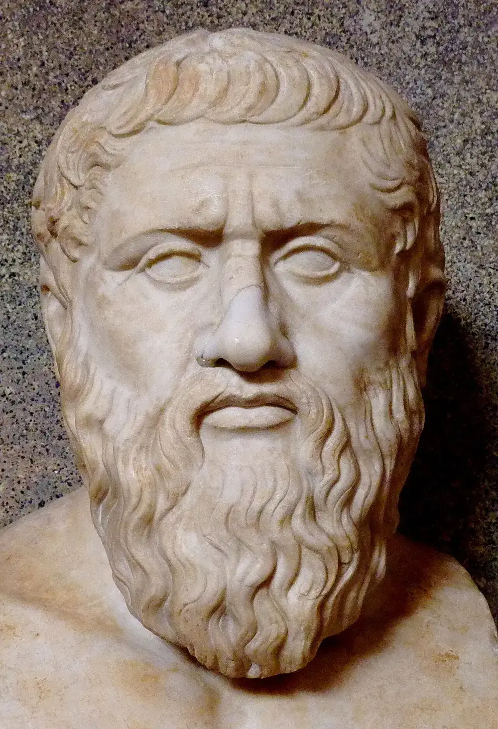 Silanion'un MÖ 370 dolayında Akademia için yaptığı orijinalin bir Roma dönemi kopyası. Glyptothek, Münih.