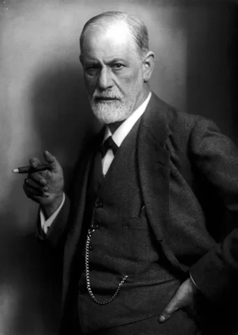 Sigmund Freud, Max Halberstadt tarafından çekilen ünlü portresi.