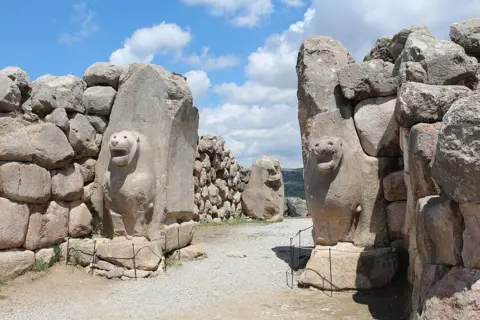 Hattuşa'nın Aslanlı Kapısı.