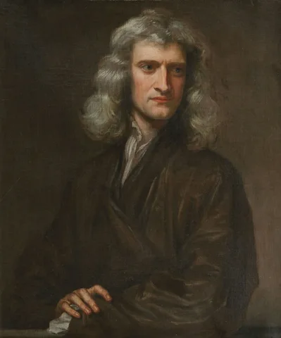 Godfrey Kneller'in Newton portresi, 1689. Kayıt, Cambridge Üniversitesi Kütüphanesi'nin “Lines of Thought” sergisine dayanır.